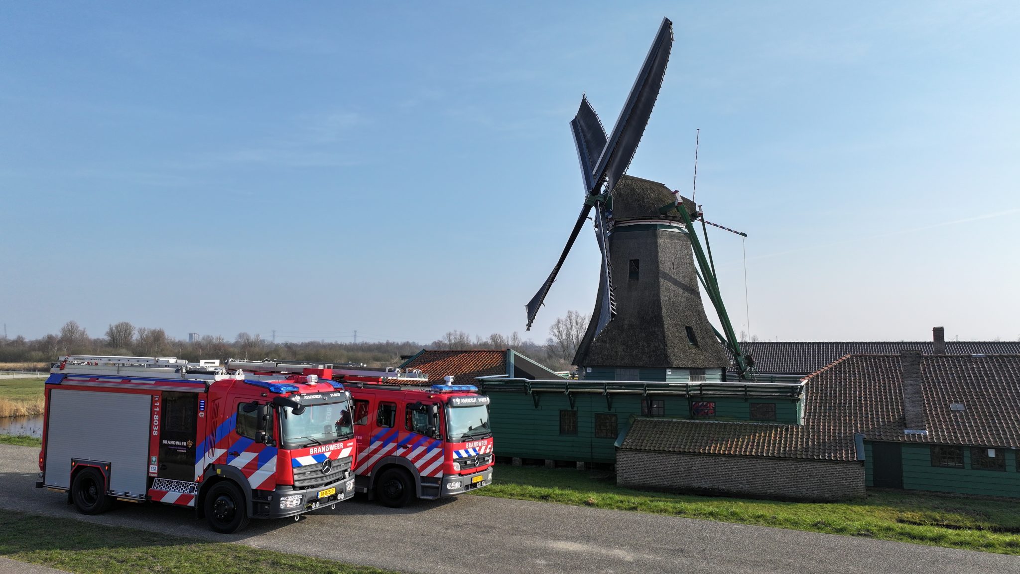 TV-opnames met drone